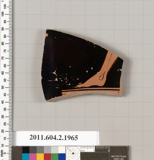 Terracotta fragment of a krater (bowl for mixing wine and water)?