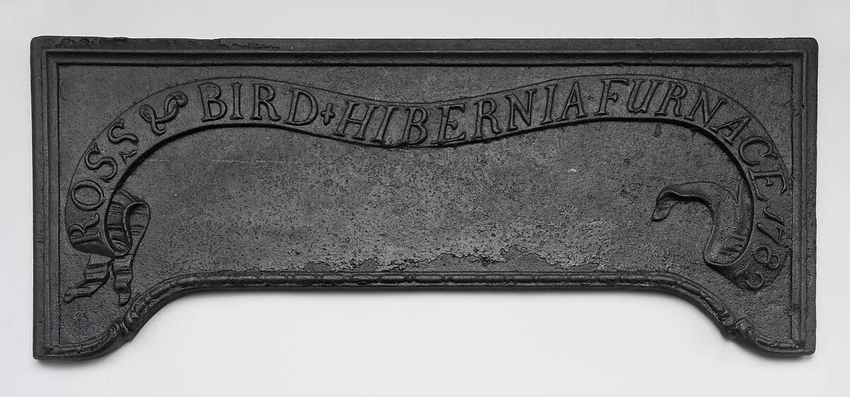 Stove Plate — Hibernia Furnace