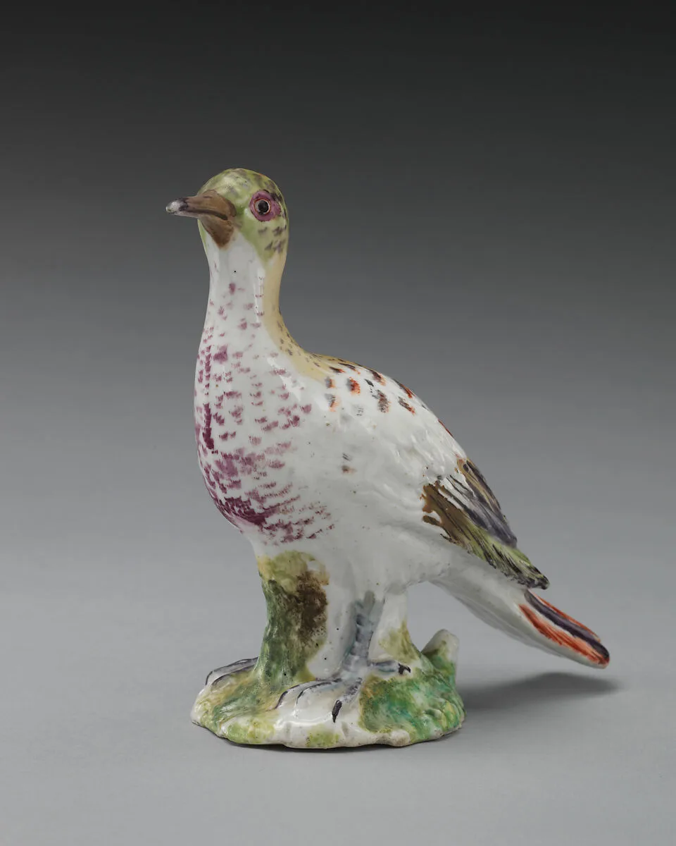 Dove (one of a pair) — Chelsea Porcelain Manufactory