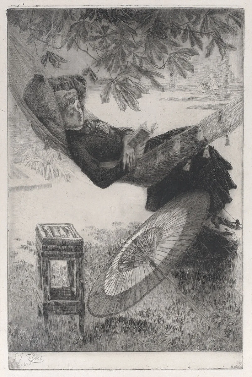 The Hammock — James Tissot