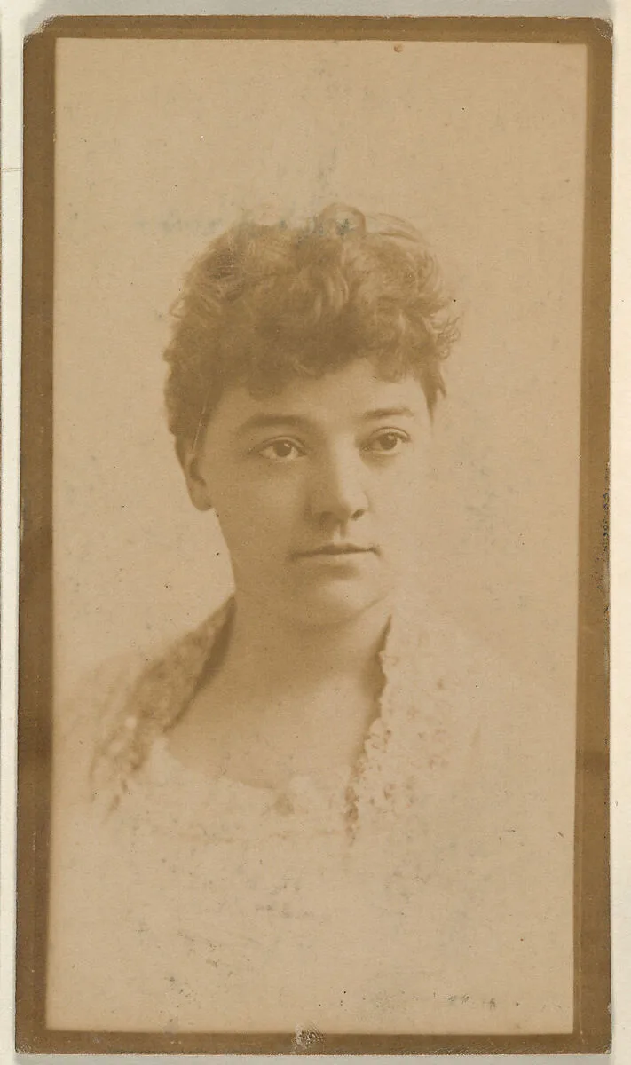 Portrait of actress, from the Actresses series (N668) — Unknown