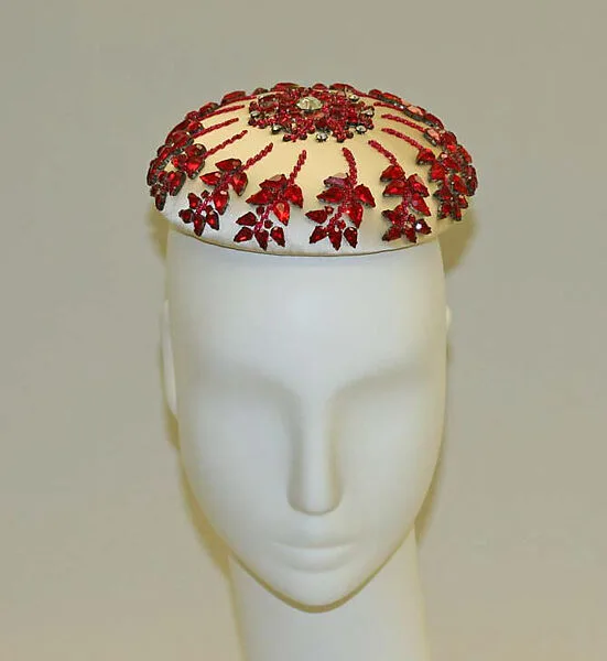 Evening cap — House of Balenciaga|Cristobal Balenciaga