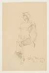 Study of a Female Nude — Arpád de Késmárky