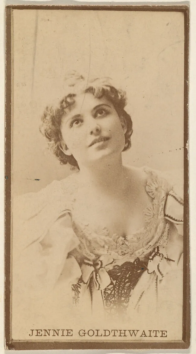 Jennie Goldthwaite, from the Actresses series (N668) — Unknown