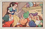 Snow White and the Seven Dwarfs trade card (W500) — Unknown