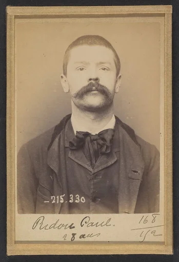 Ridou. Paul, François. 27 (ou 28) ans. Ébéniste. Anarchiste. 8/3/94.
