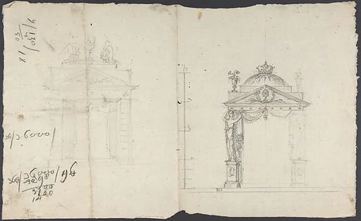 Design for a royal monument