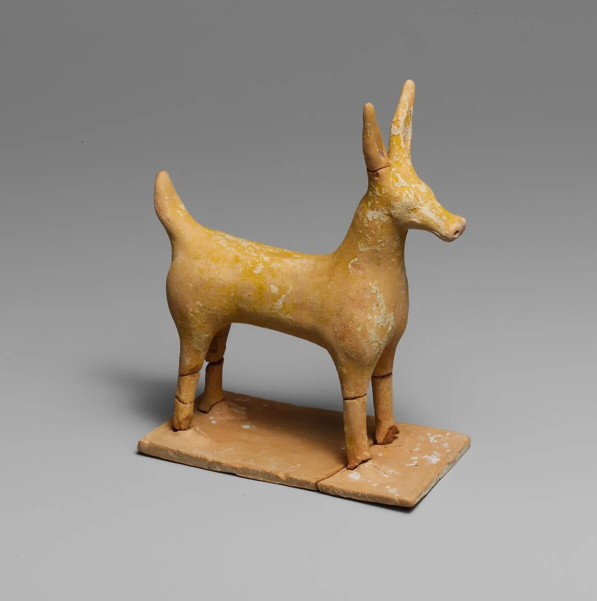 Terracotta statuette of a deer — Unknown