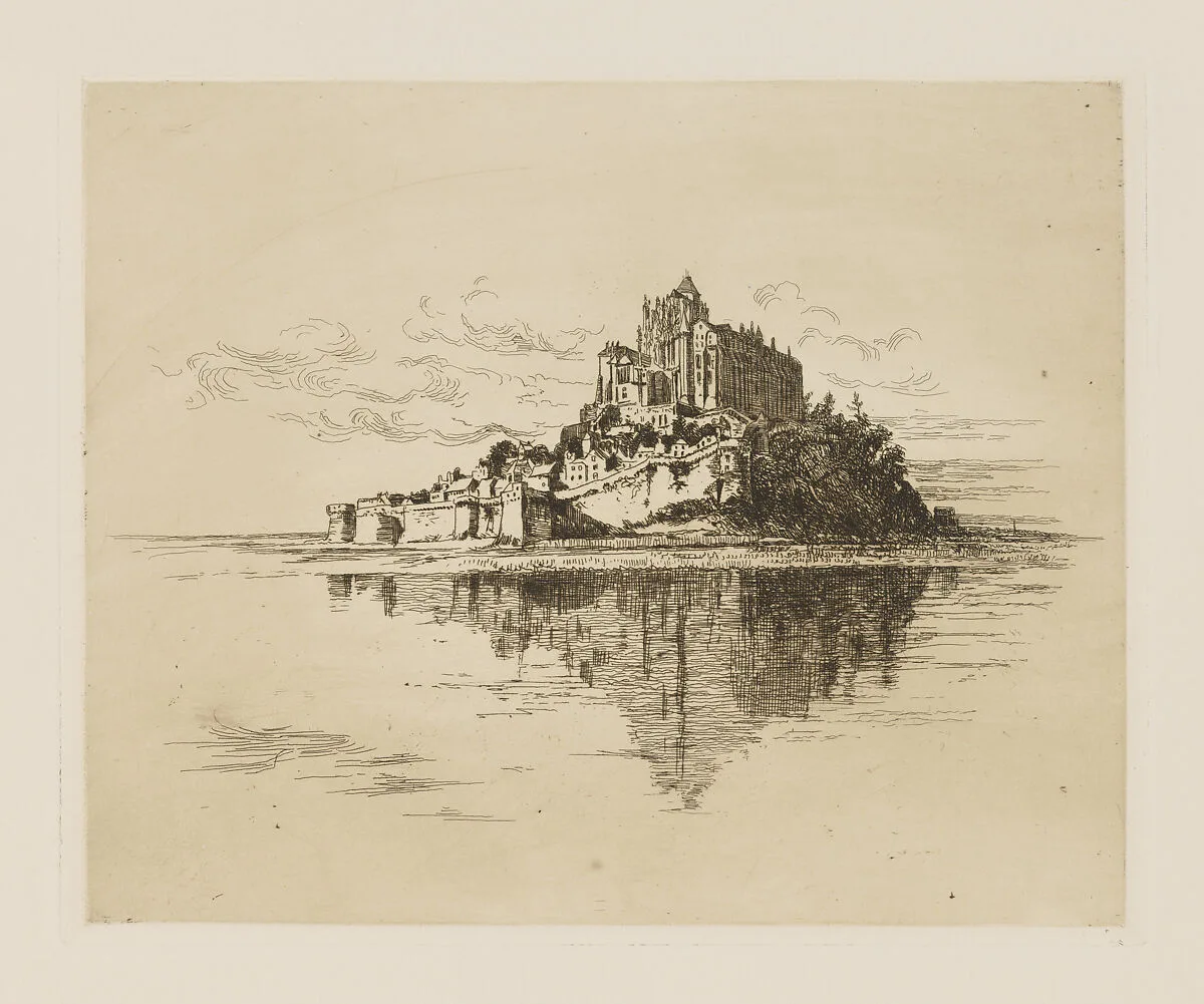 Mont St. Michel, France — Eliza Pratt Greatorex