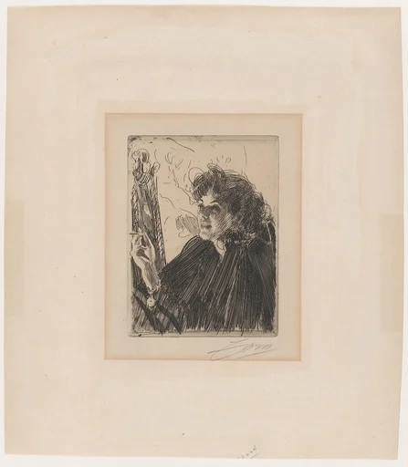 Girl with a Cigarette II
