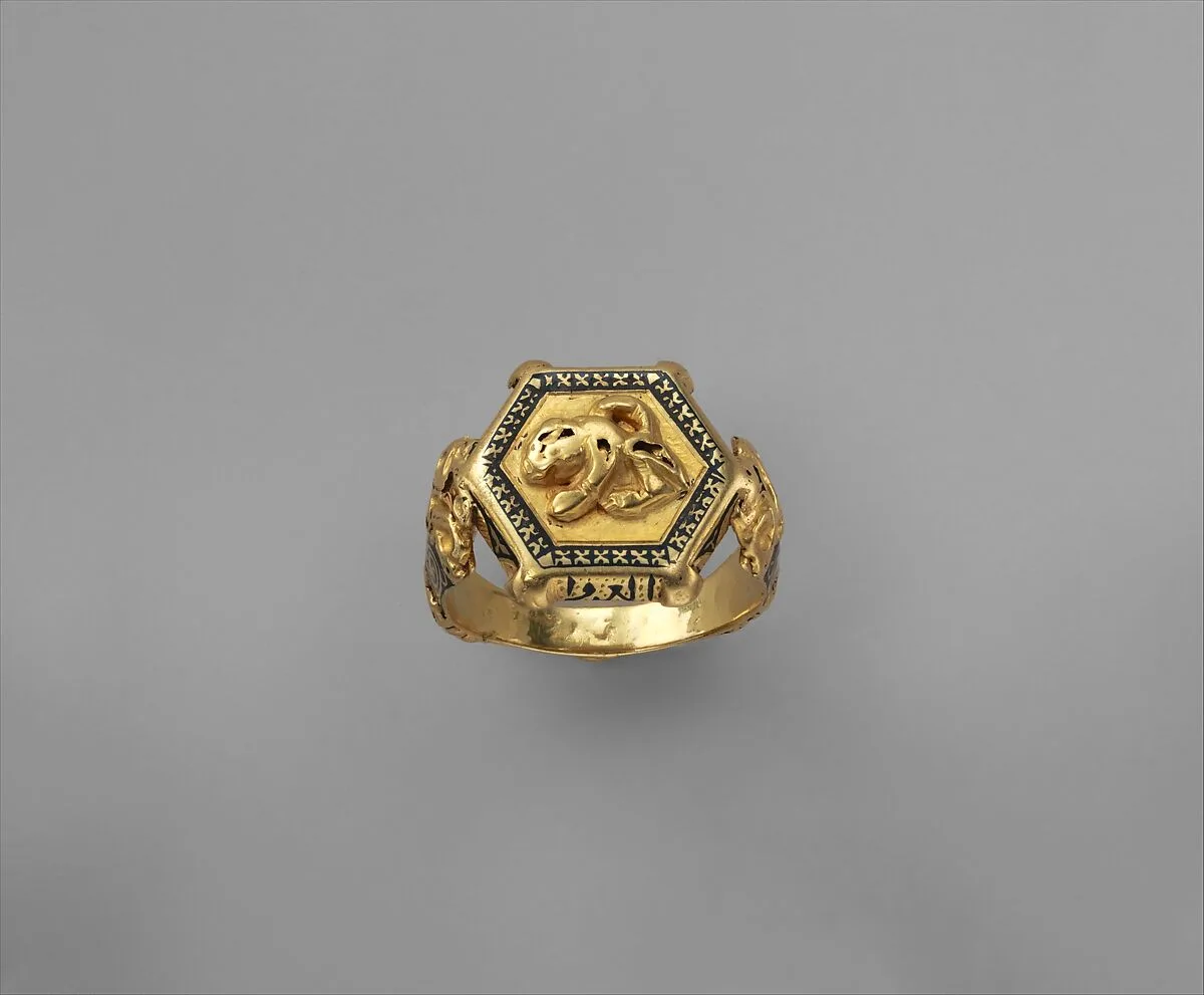 Ring with Seated Lion — Unknown