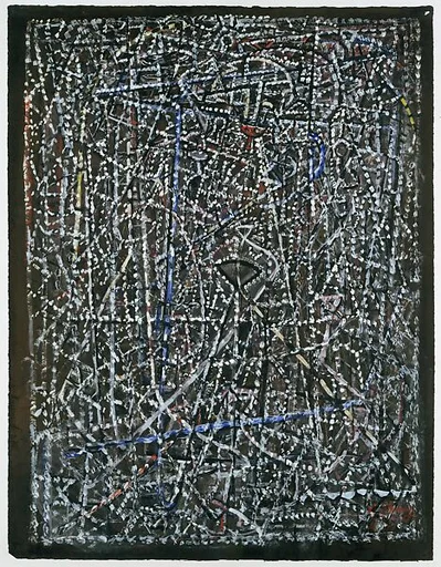 Blaze of Our Century (recto); Four Figures (verso)