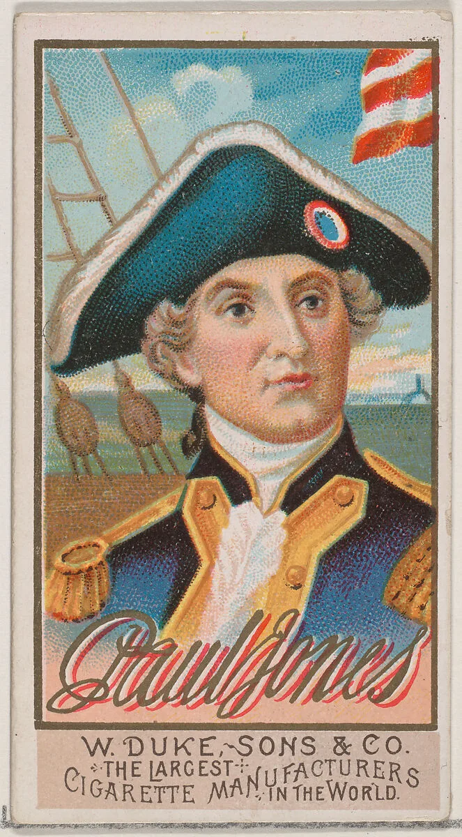 Paul Jones, from the series Great Americans (N76) for Duke brand cigarettes — W. Duke, Sons & Co.