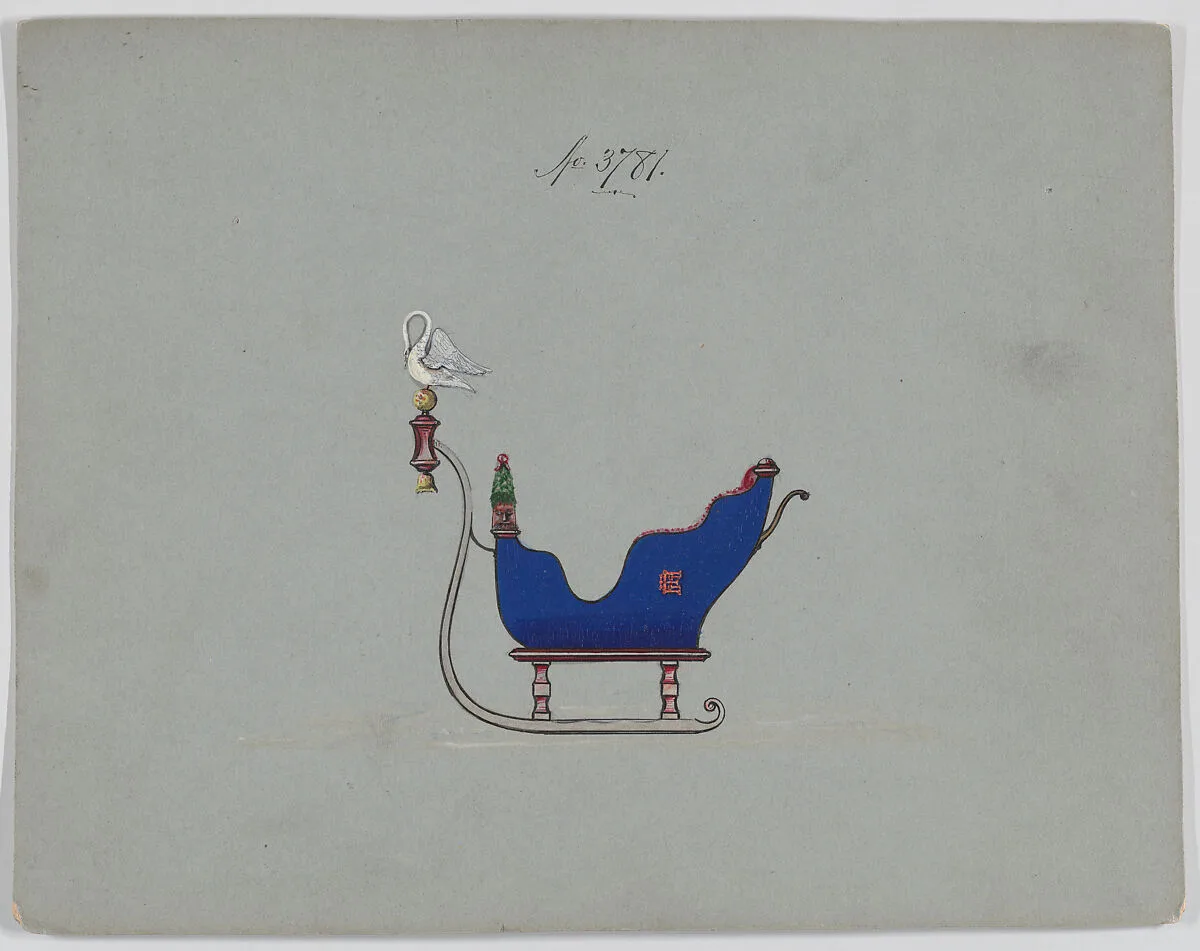 Push Sleigh #3781 — Brewster & Co.