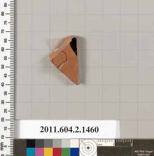 Terracotta fragment of a skyphos (deep drinking cup)