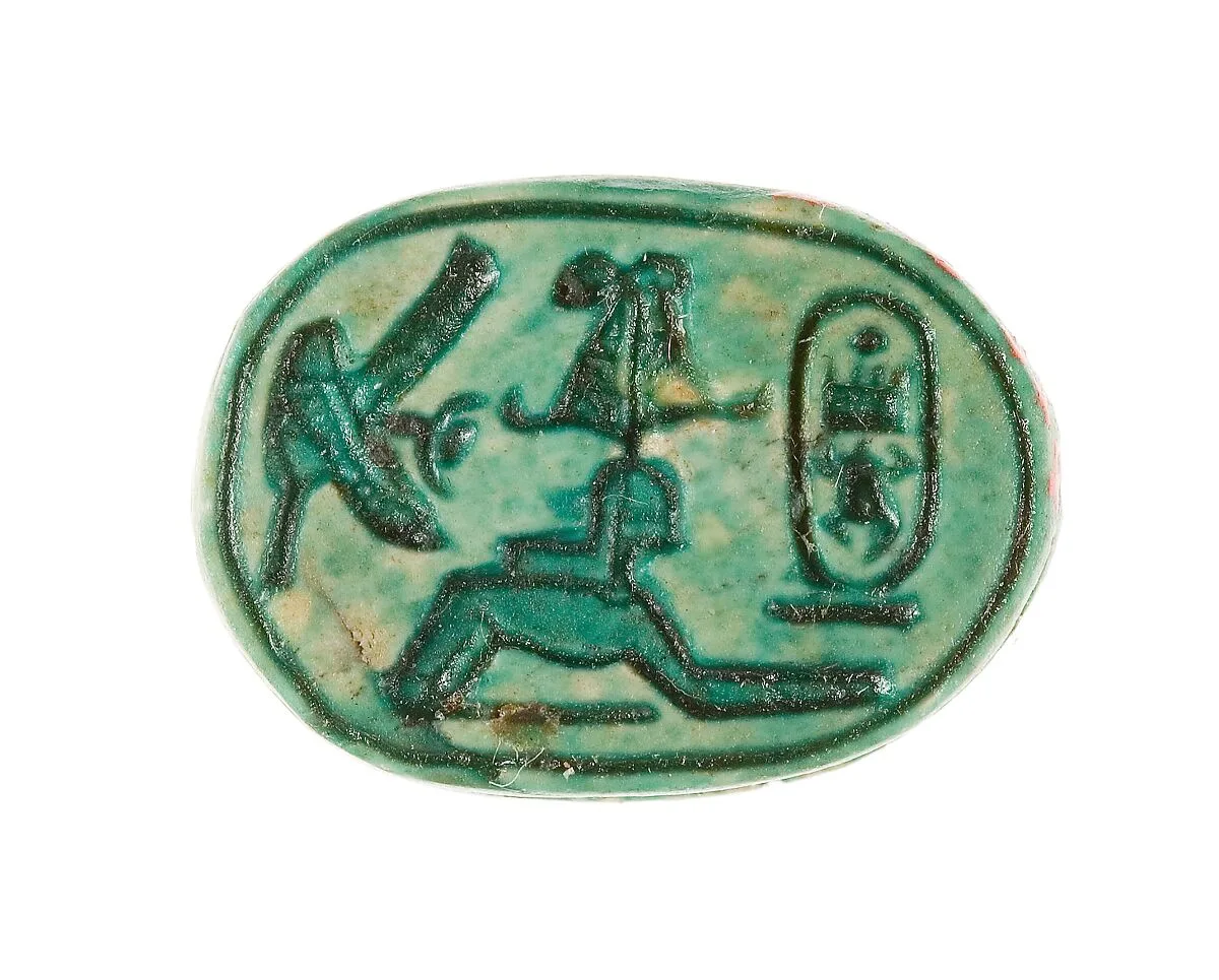 Scarab Inscribed with the Throne Name of Thutmose III — Unknown