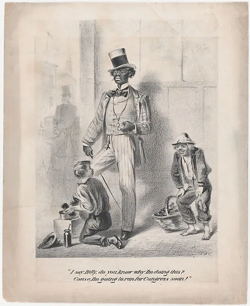 I say Billy, do you know why I'm doing this? Cause, I'm going to run for Congress soon! — Anonymous, American, 19th century
