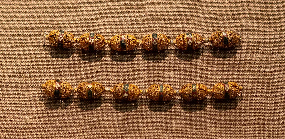 Beads from a Necklace — Unknown