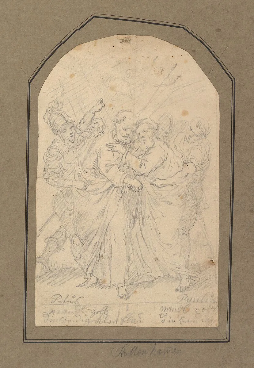 Saints Peter and Paul — Anonymous, Austrian, 18th century