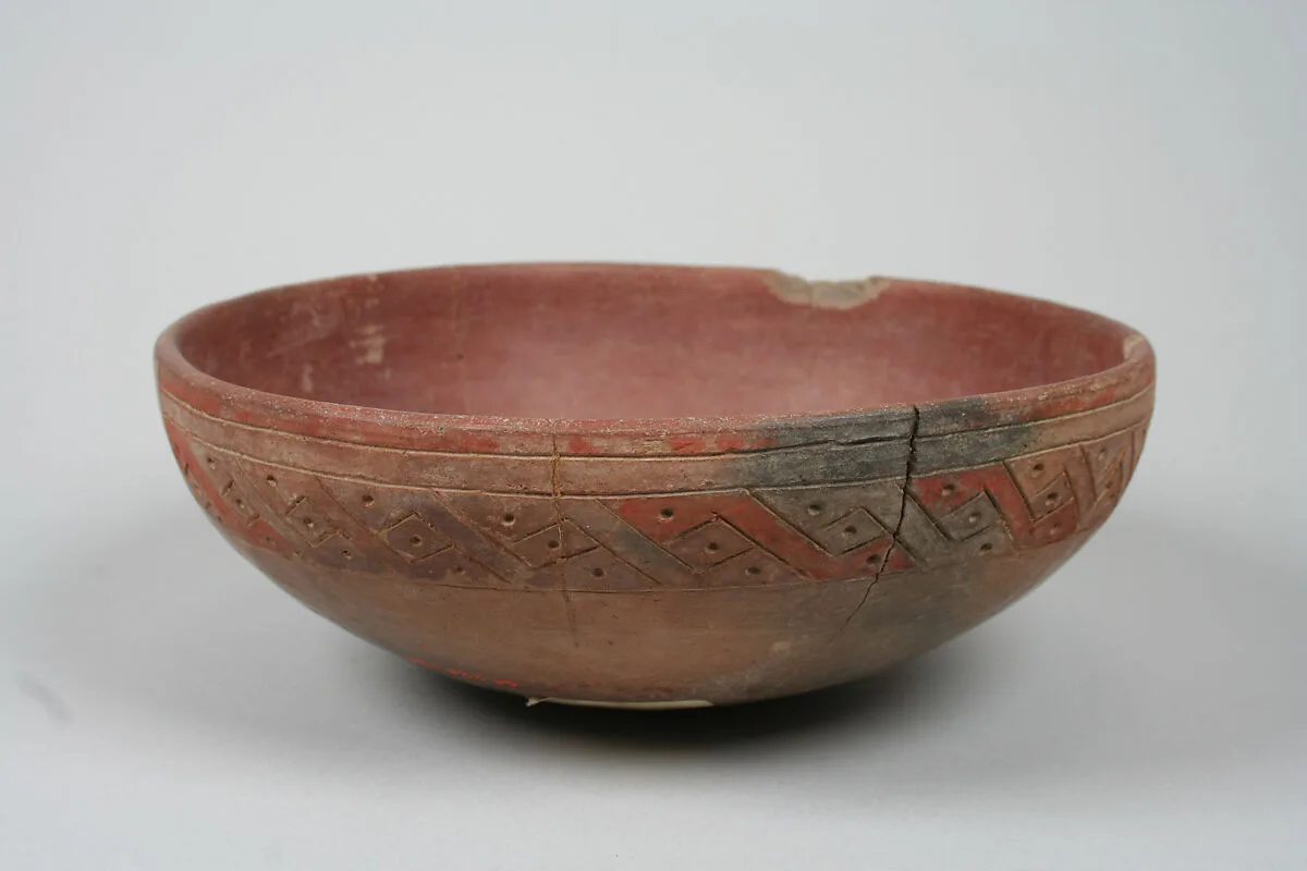 Incised Painted Bowl — Unknown