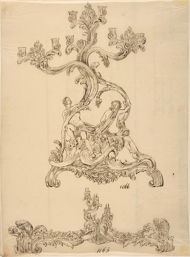 Designs for Two Candelabras