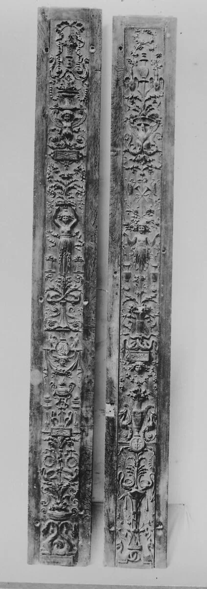 Pilaster panel (part of a set of eight) — Unknown