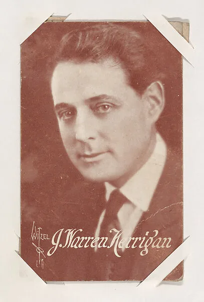 J. Warren Kerrigan from Movie Stars Exhibit Cards series (W401) — Unknown