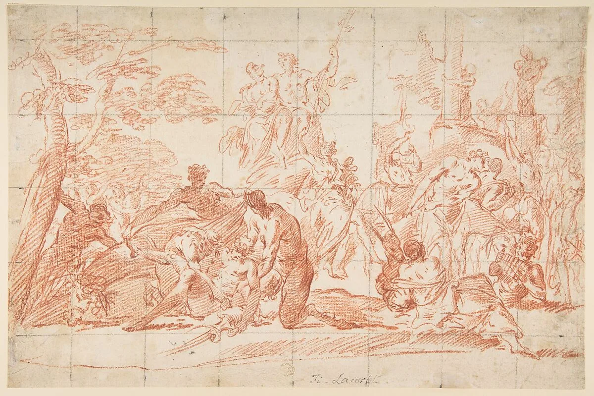Bacchanals — Anonymous, French, 18th century