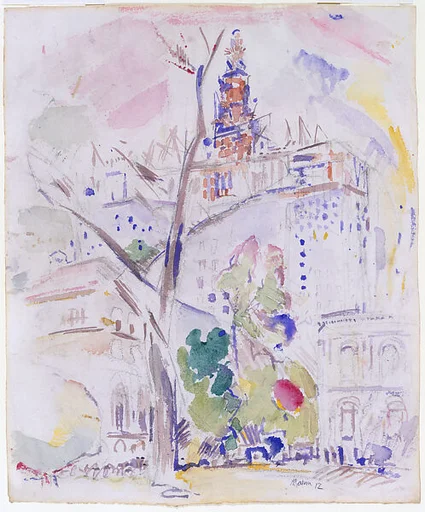 Municipal Building, New York (recto): Flatiron Building, New York (verso)