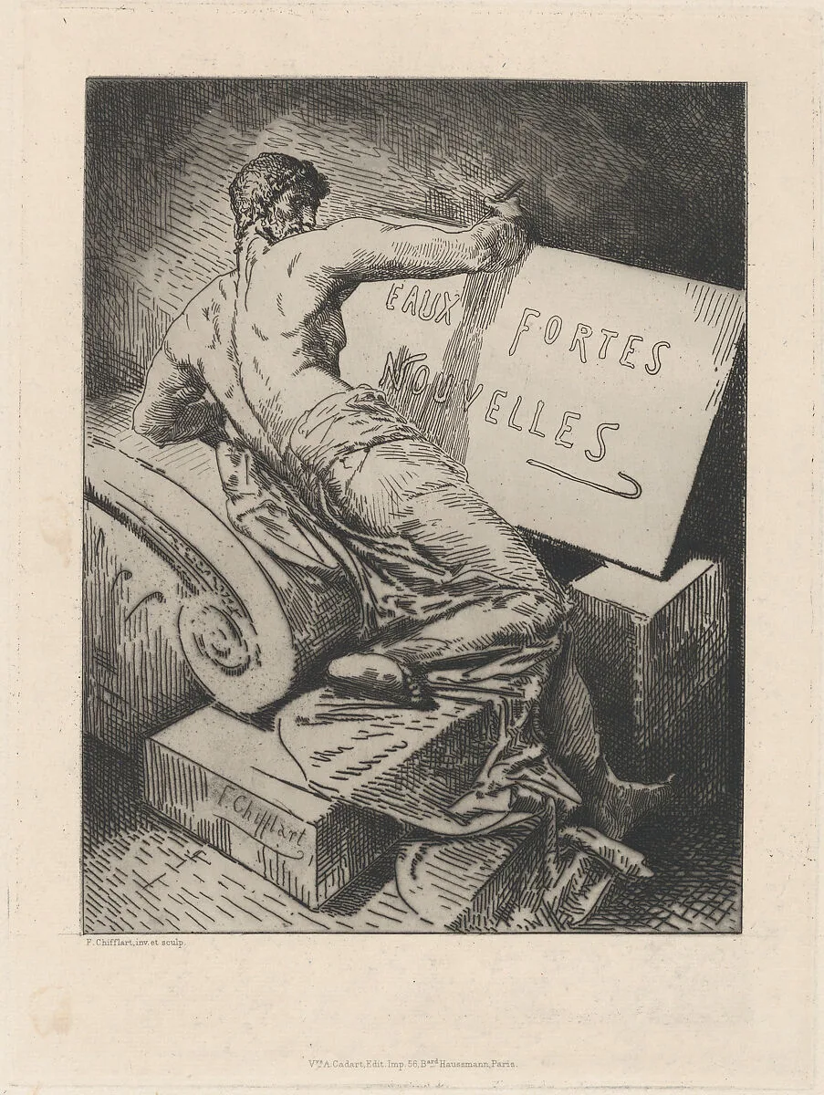 Cover for Eaux Fortes Nouvelles — François-Nicolas Chifflart|V. Cadart