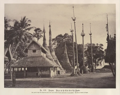 Rangoon: Henzas on the East Side of the Shwe Dagon Pagoda