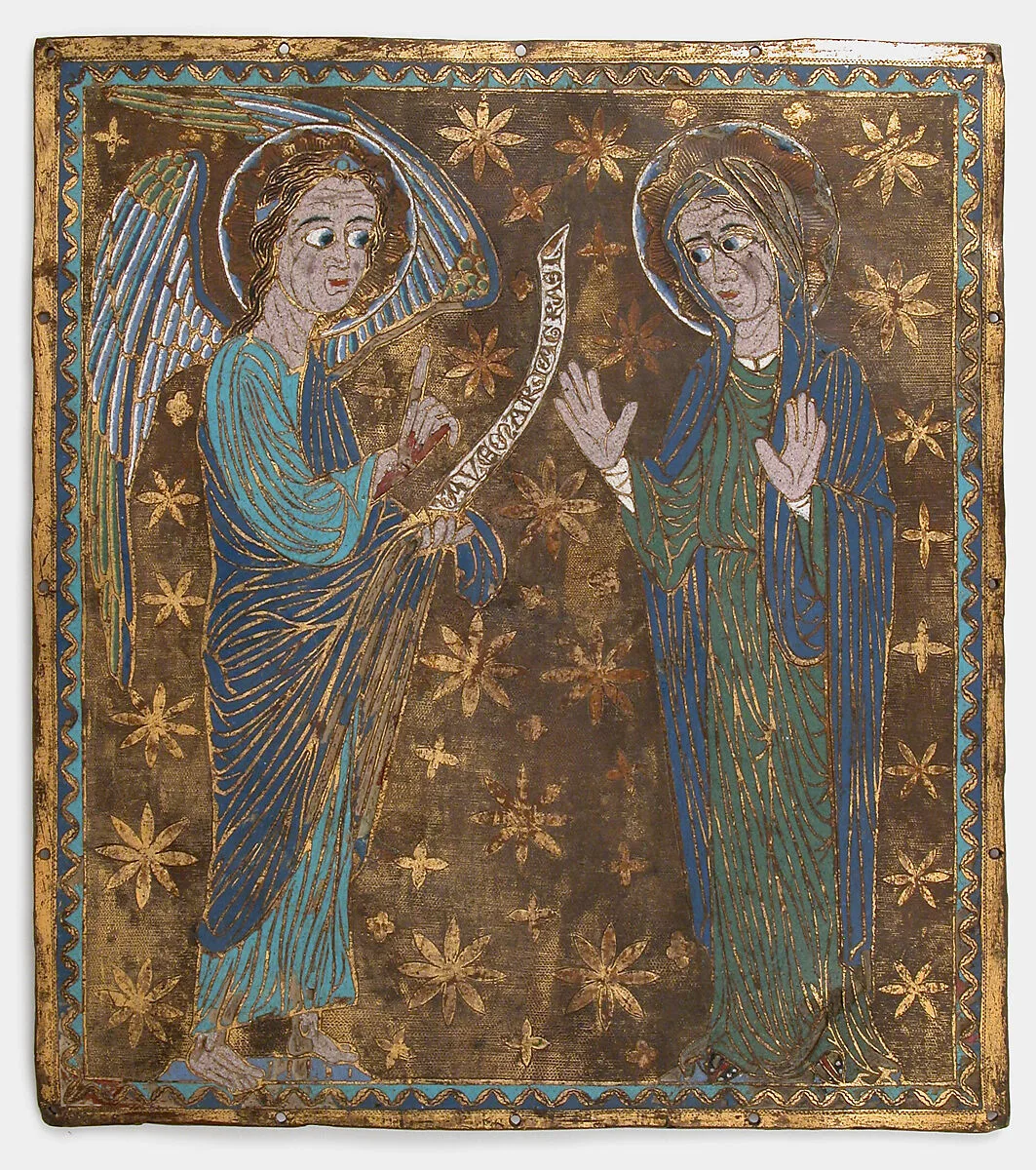 Plaque with the Annunciation — Unknown