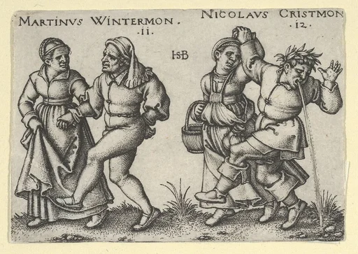 November and December from "The Peasants' Feast" or "The Twelve Months"