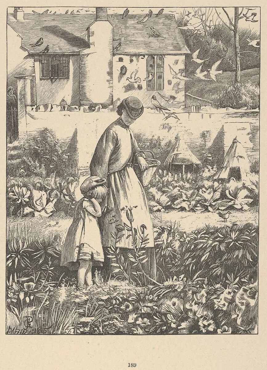 The Island Bee, from "Picture Poesies" — George John Pinwell|Dalziel Brothers|George Routledge & Sons, London