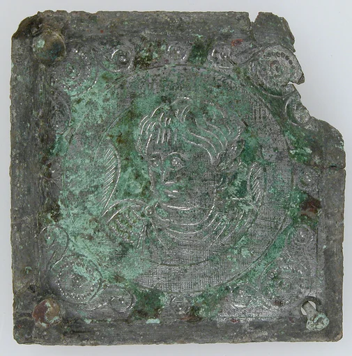Tinned-Copper Plaque with a Personification