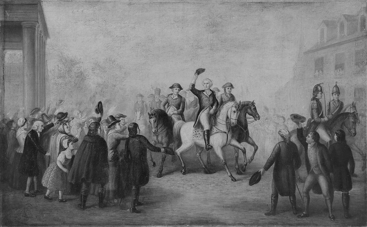 Washington's Triumphal Entry into New York — Unknown
