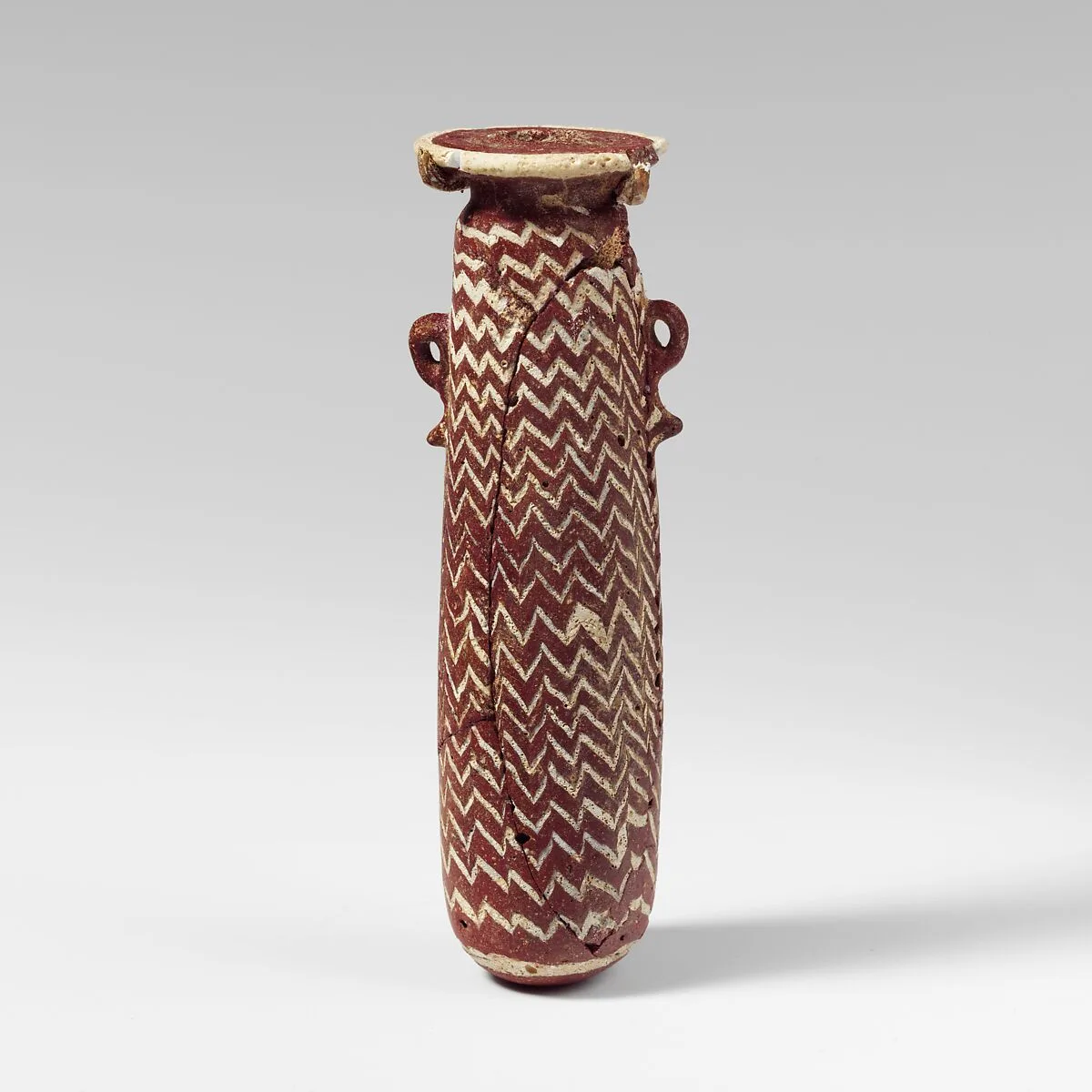 Glass alabastron (perfume bottle) — Unknown