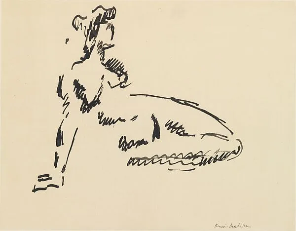 Nude Resting on One Arm — Henri Matisse