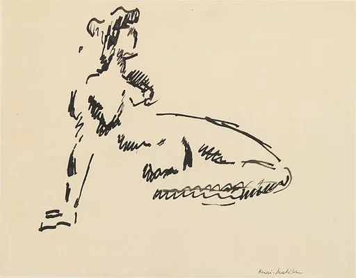 Nude Resting on One Arm