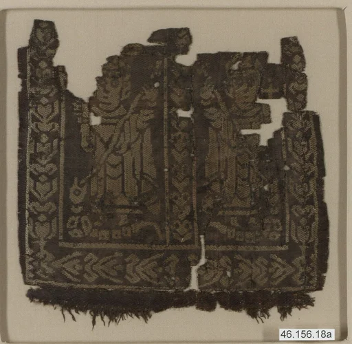 Square with Holy Warriors Spearing a Serpent