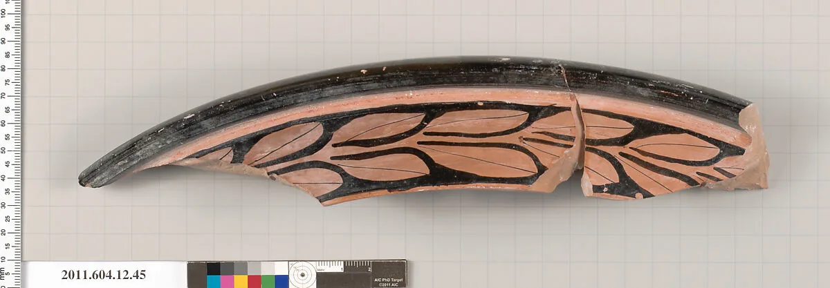 Terracotta fragment of a bell-krater (deep bowl) — Unknown