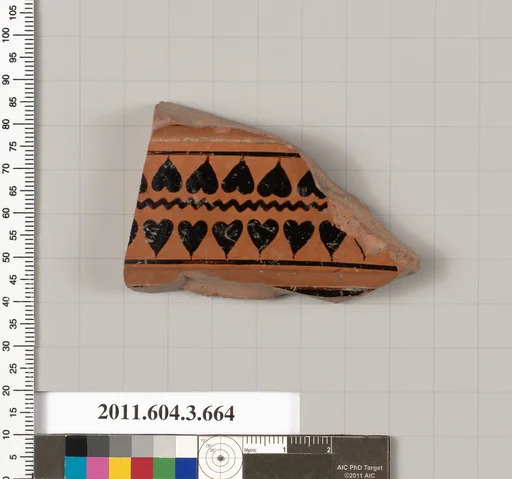 Terracotta fragment of a calyx-krater (bowl for mixing wine and water)
