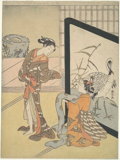 遊女と新造|Courtesan and Shinzō