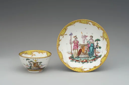 Cup and saucer