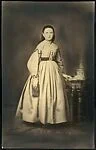[Copy Print Enlargement of a Portrait of a Girl, c. 1850s]