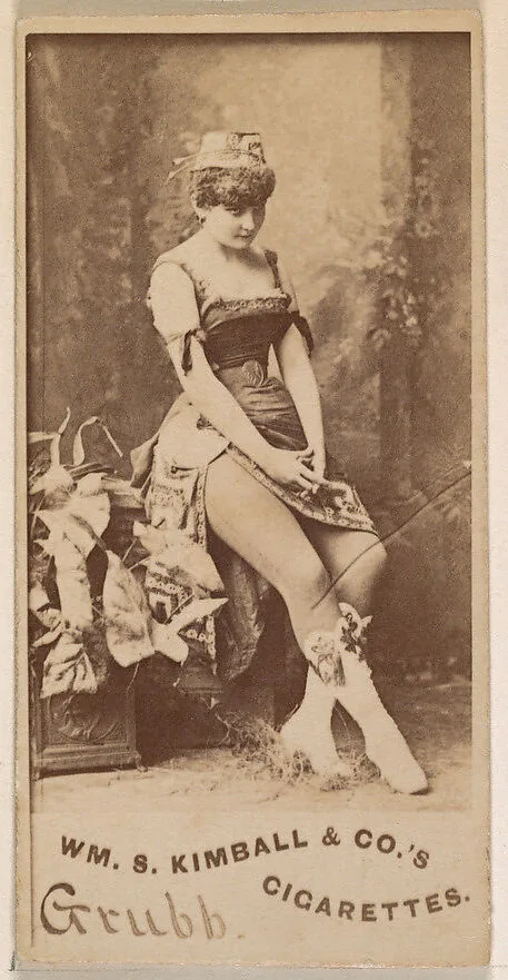 Lillian Grubb, from the Actresses series (N203) issued by Wm. S. Kimball & Co. — William S. Kimball & Company