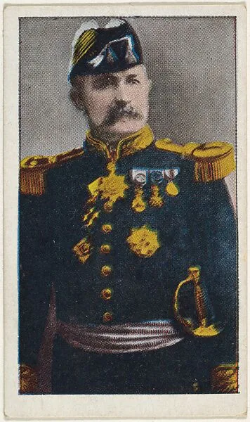Card No. 13, General Leman, from the World War I Scenes series (T121) issued by Sweet Caporal Cigarettes — American Tobacco Company|Underwood & Underwood