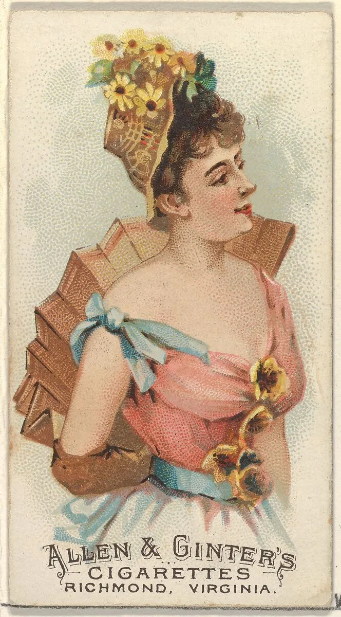 Plate 31, from the Fans of the Period series (N7) for Allen & Ginter Cigarettes Brands — Allen & Ginter|Schumacher & Ettlinger
