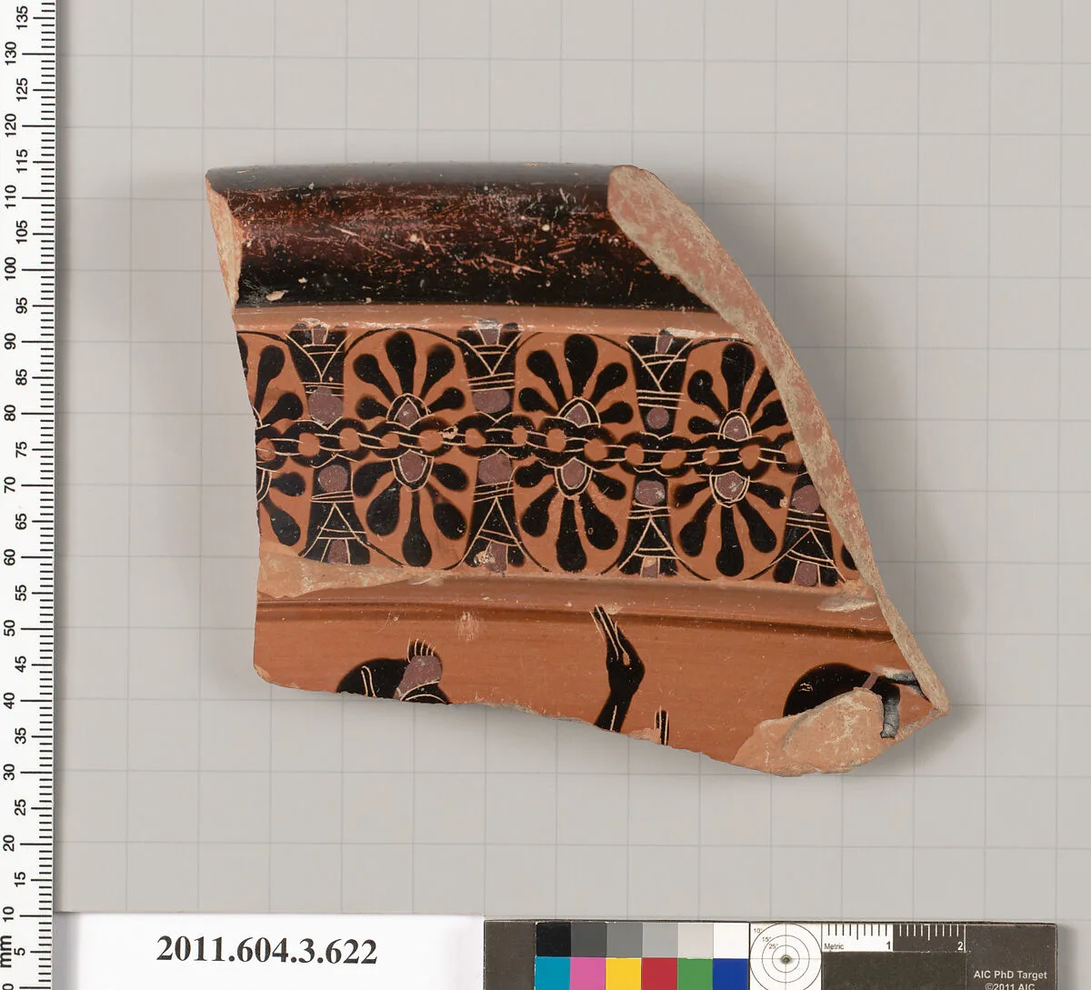 Terracotta fragment of a calyx-krater (bowl for mixing wine and water) — Unknown
