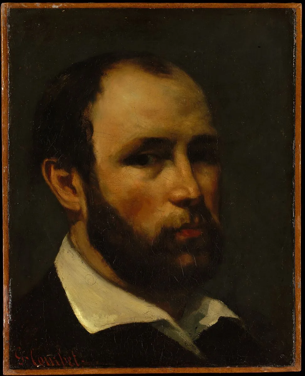 Portrait of a Man — Gustave Courbet